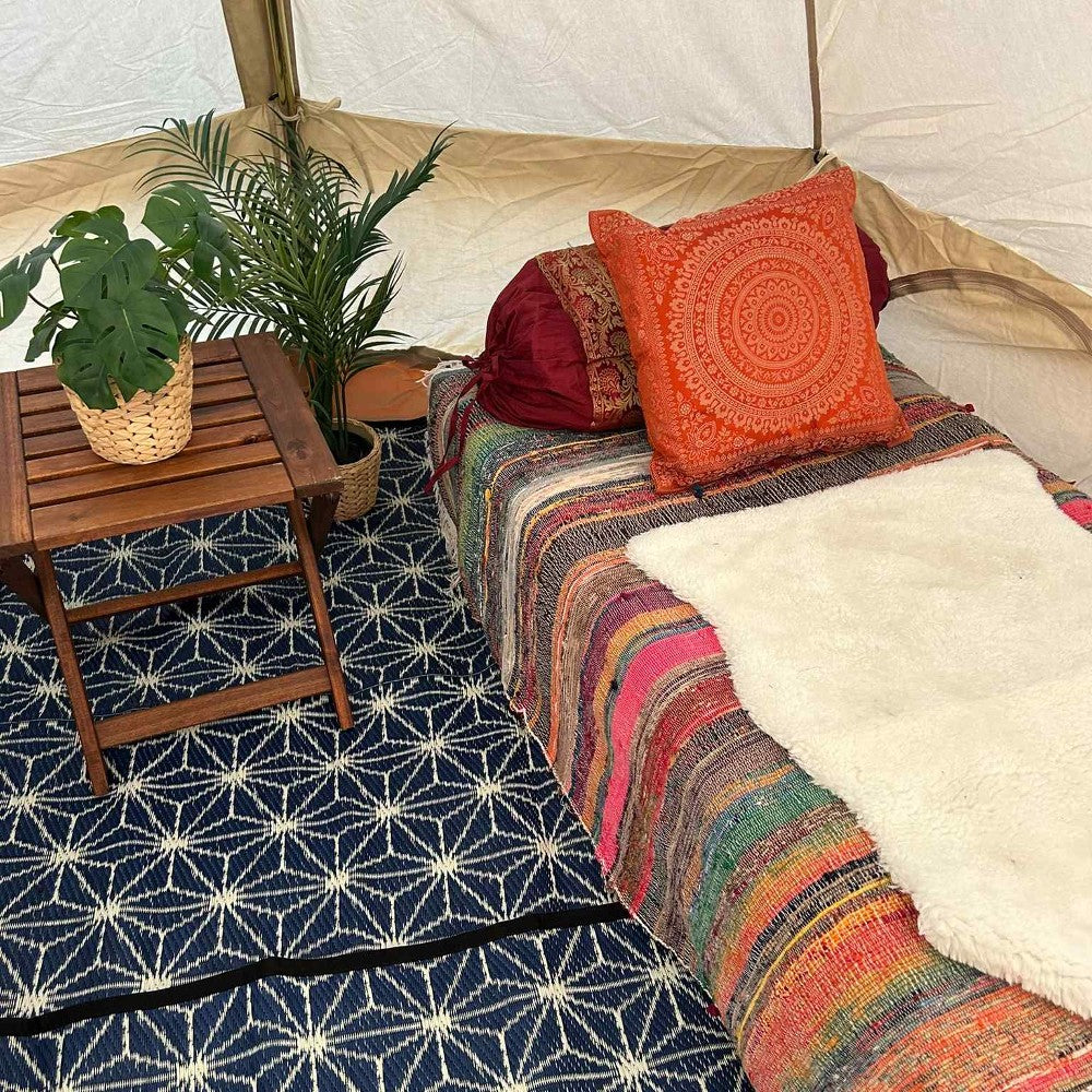 3m Bell Tent Fireproof With Stove Hole & Flap (No Centre Pole) - Bell Tent Sussex