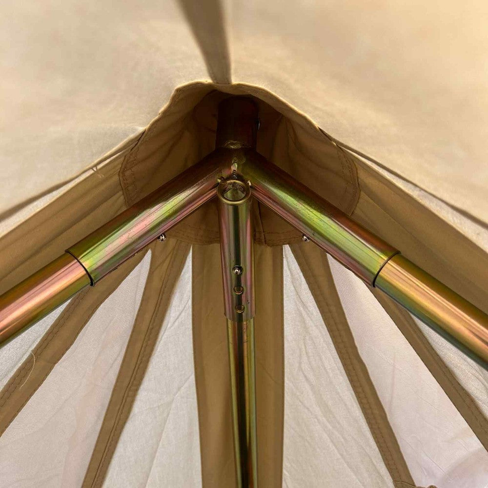 3m Bell Tent Fireproof With Stove Hole & Flap (No Centre Pole) - Bell Tent Sussex