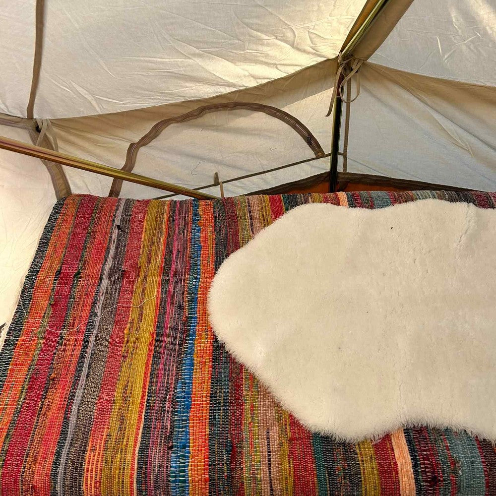 3m Bell Tent Fireproof With Stove Hole & Flap (No Centre Pole) - Bell Tent Sussex