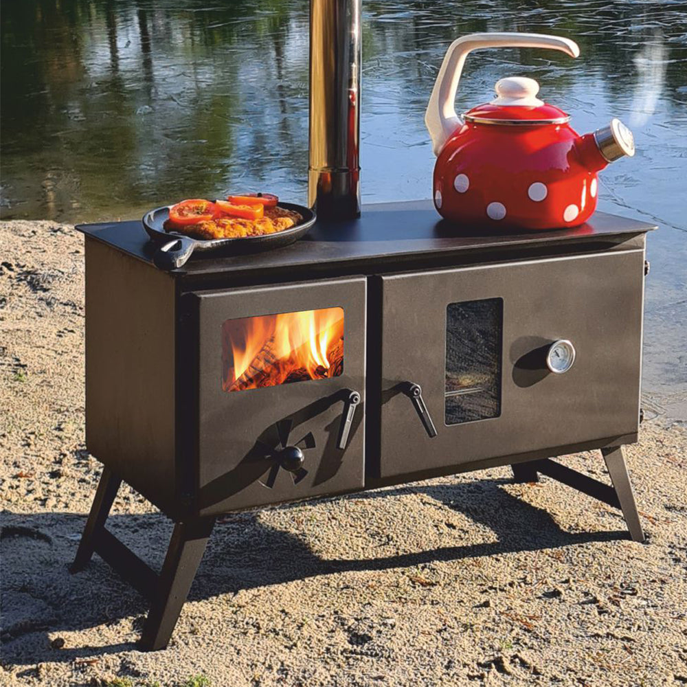 bell tents with stove Bell Tent Stove Oven - Highlander BLK Oven