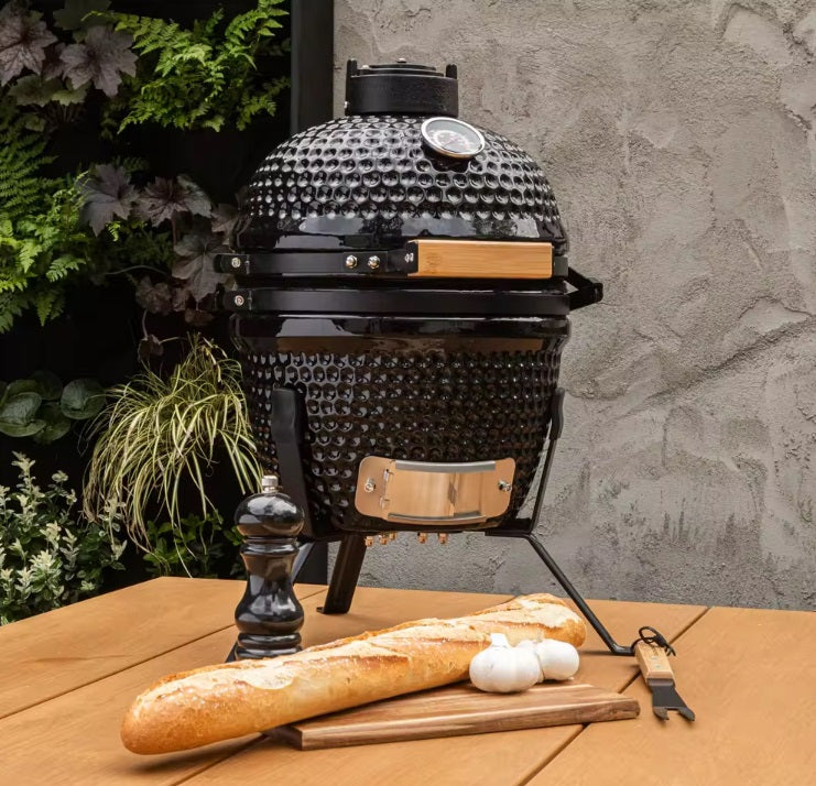 Kamado Highlander 13" Charcoal Grill BBQ/Smoker - Bell Tent Sussex