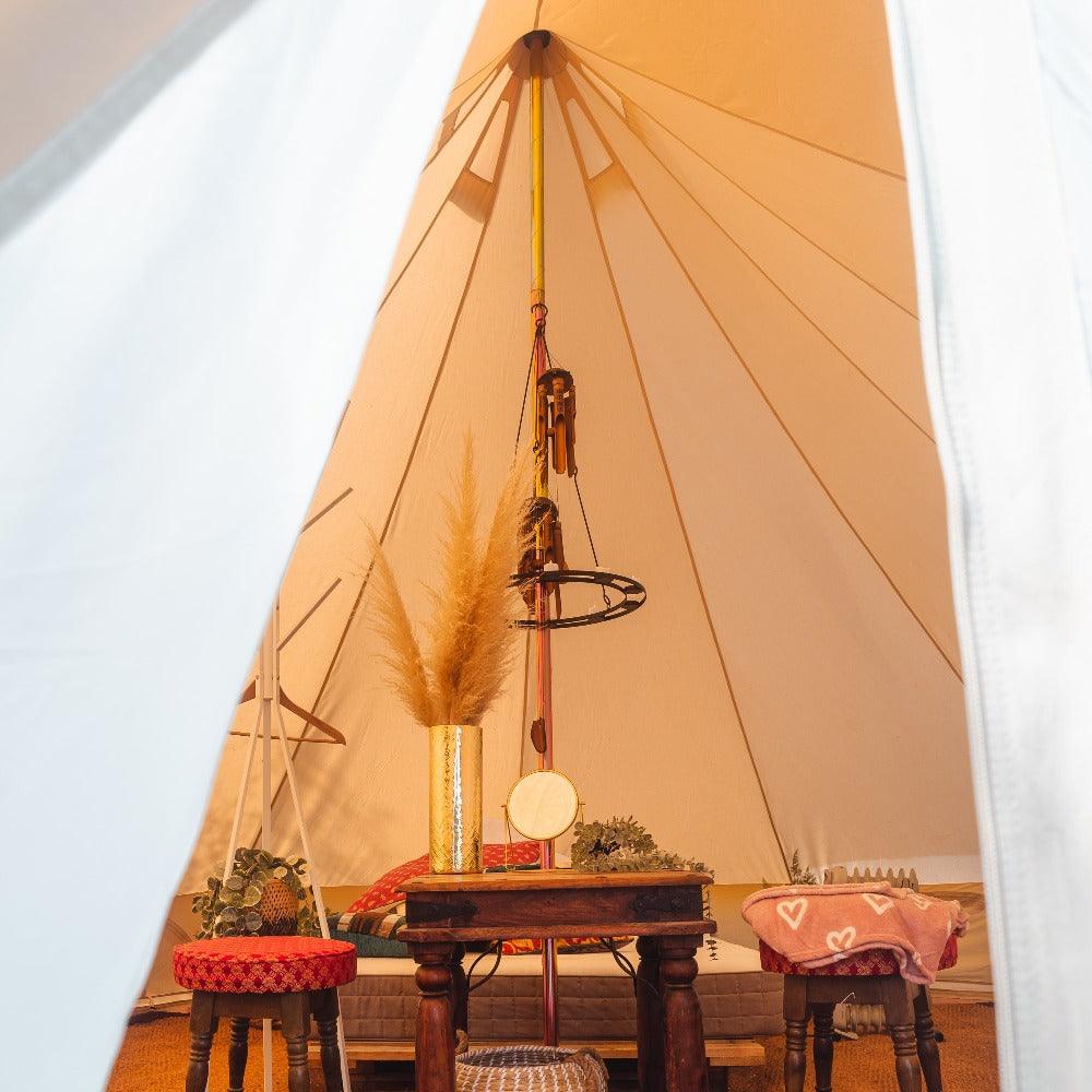 5M Bell Tent Ultra-Light 150D Oxford (Polyester) - Bell Tent Sussex
