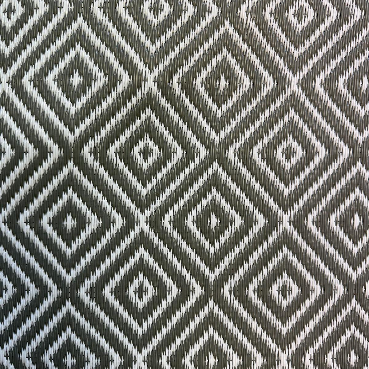 Poly Propylene Flooring Diamond Green / Dark Grey - Fire Retardant