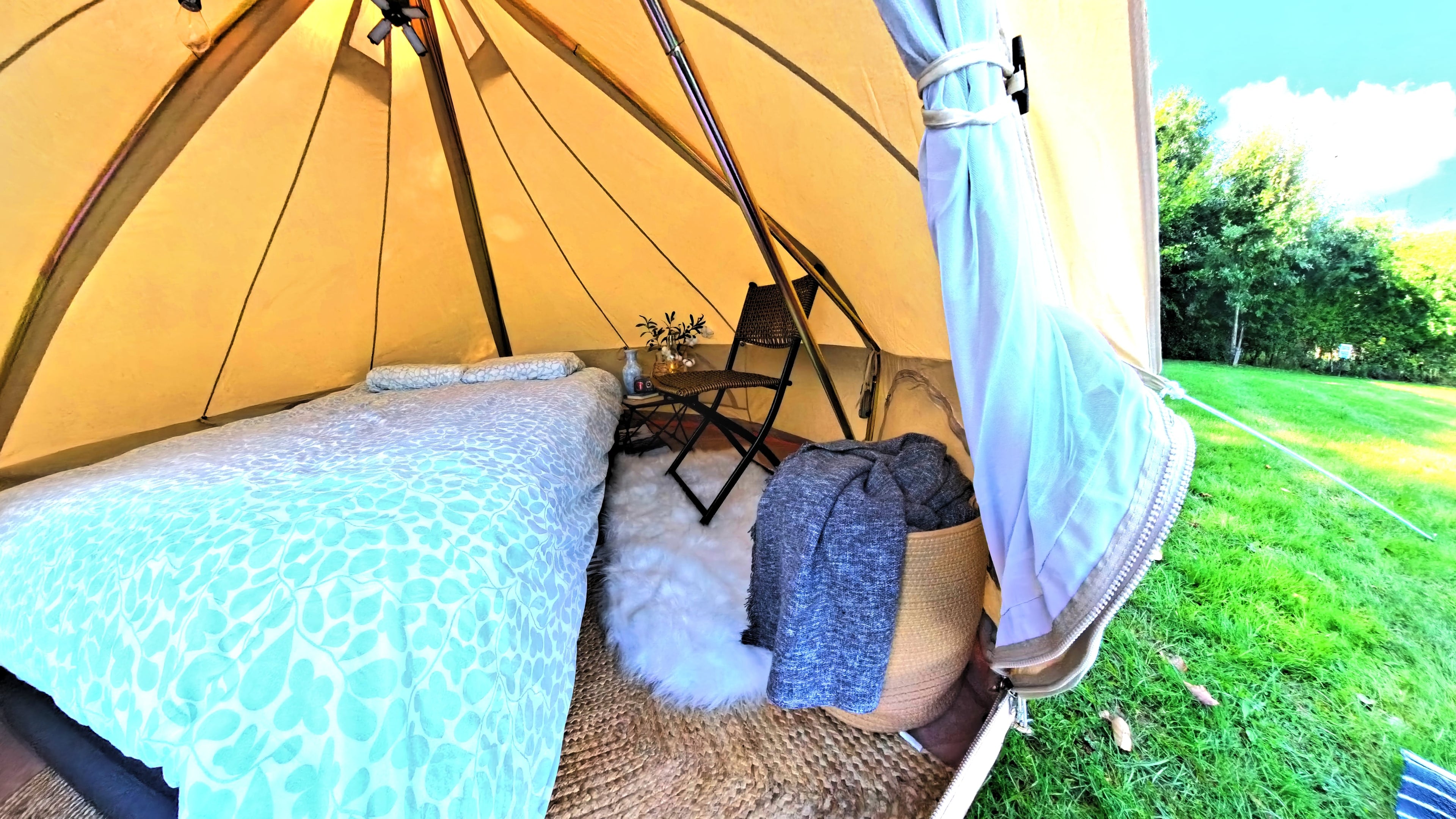 3m Bell Tent (No Centre Pole)