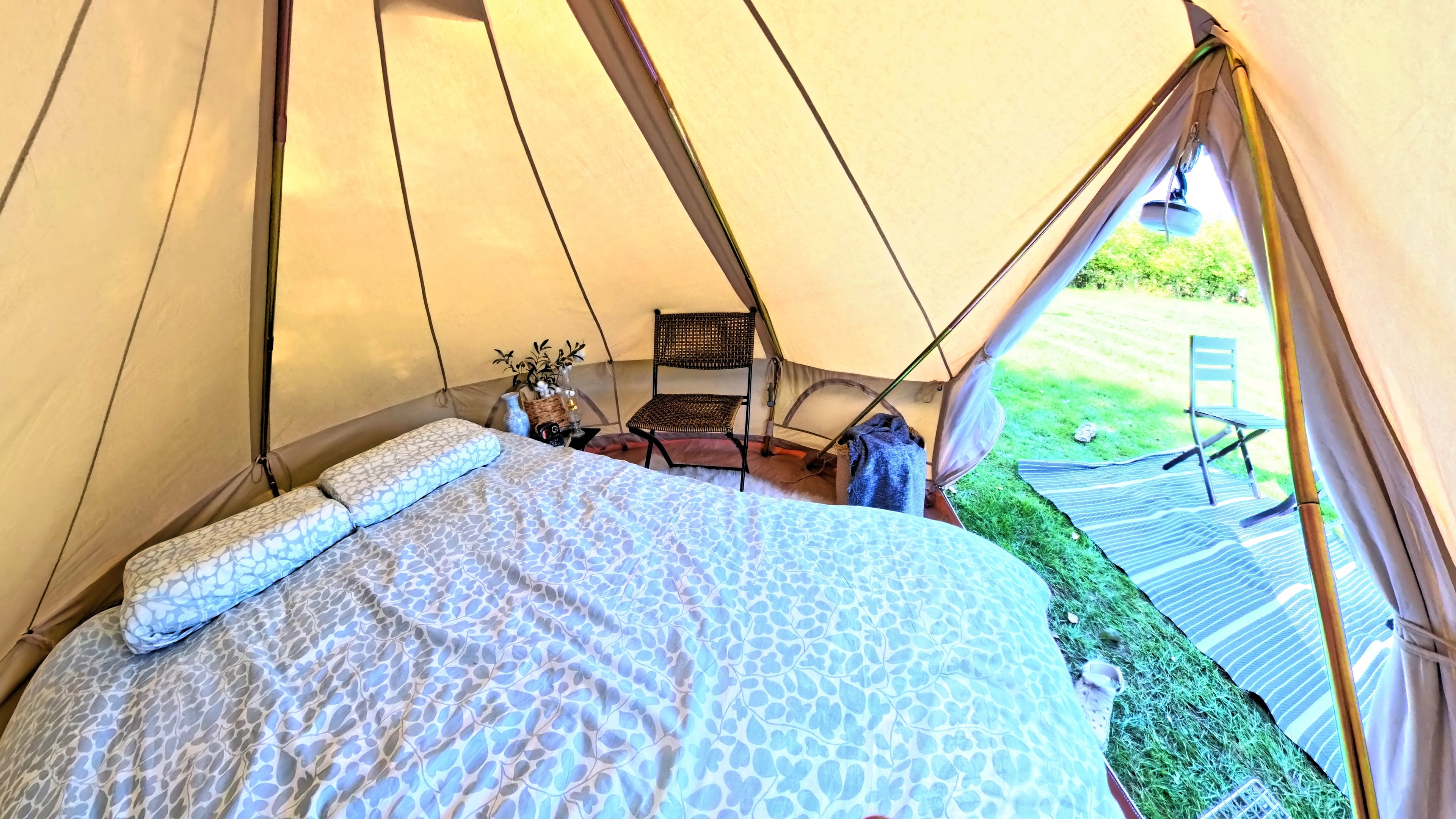 3m Bell Tent (No Centre Pole)