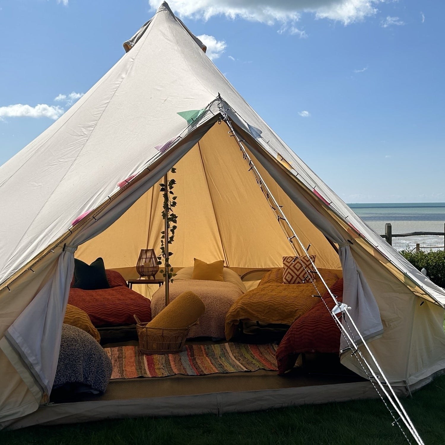 5m Bell Tent - Bell Tent Sussex