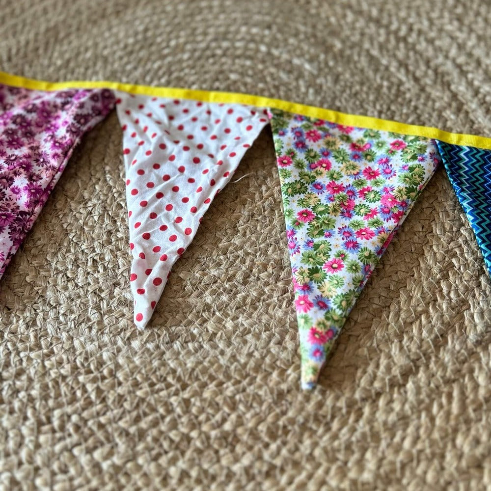 Bunting Colorful - Bell Tent Sussex
