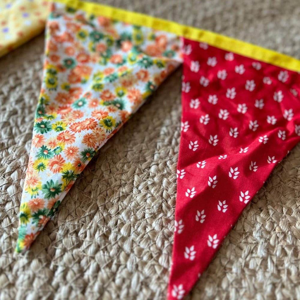 Bunting Colorful - Bell Tent Sussex