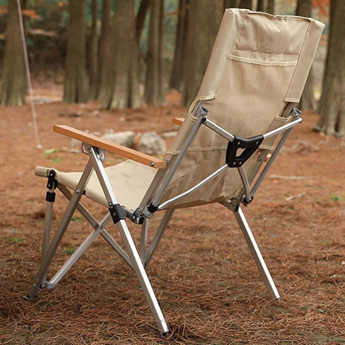 Foldable Aluminium Camping/Beach Chair - Bell Tent Sussex