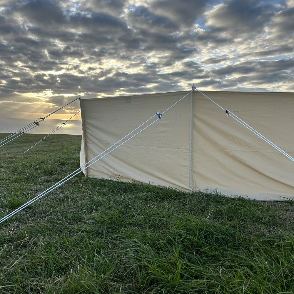 Canvas Windbreak - Bell Tent Sussex