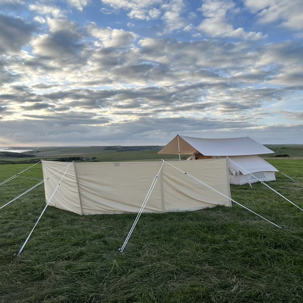 Canvas Windbreak - Bell Tent Sussex