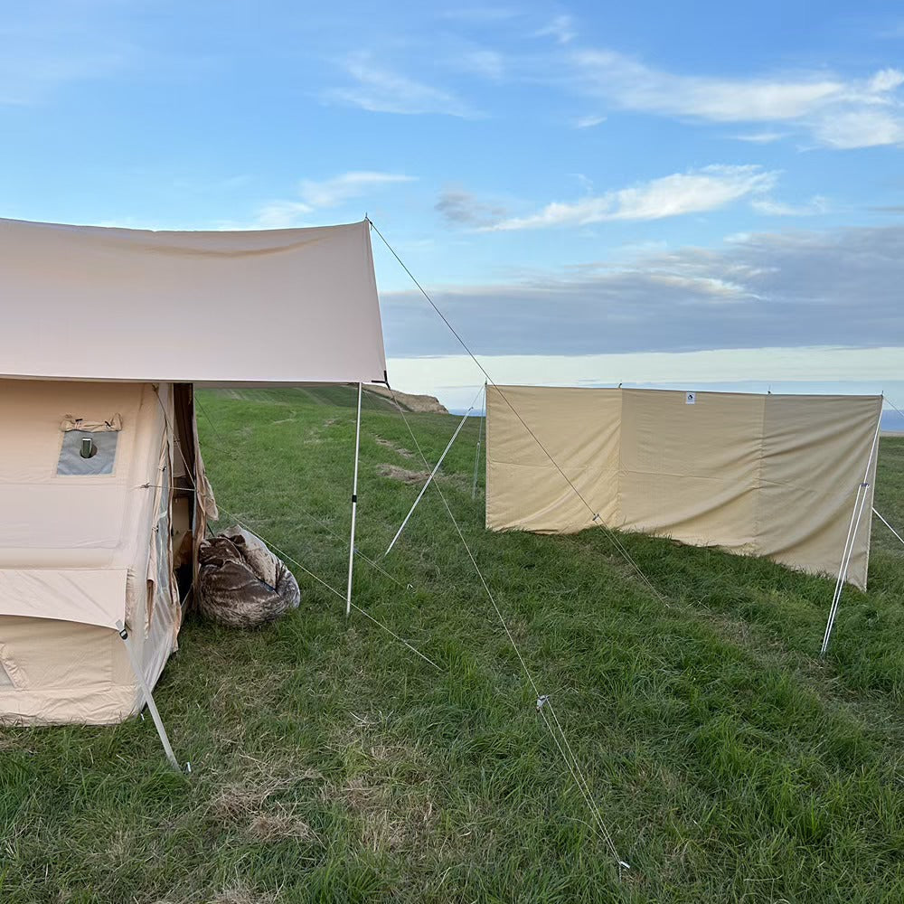 Canvas Windbreak - Bell Tent Sussex