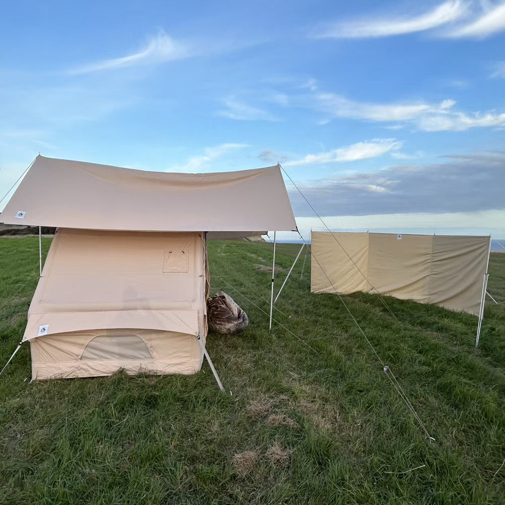 Canvas Windbreak - Bell Tent Sussex