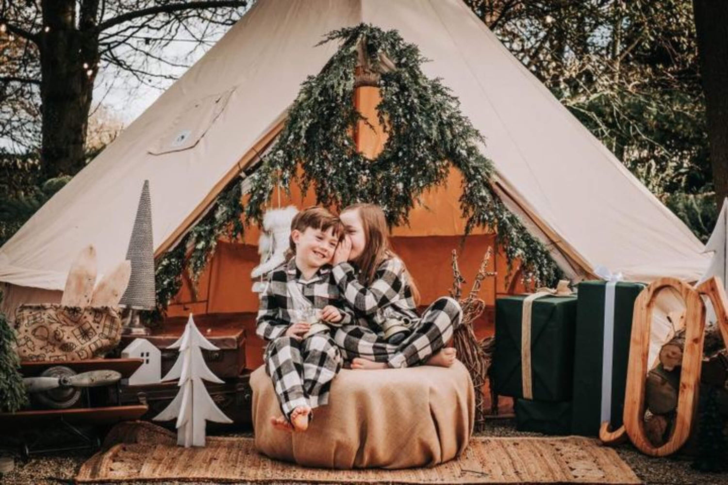 christmas bell tent bell ten
