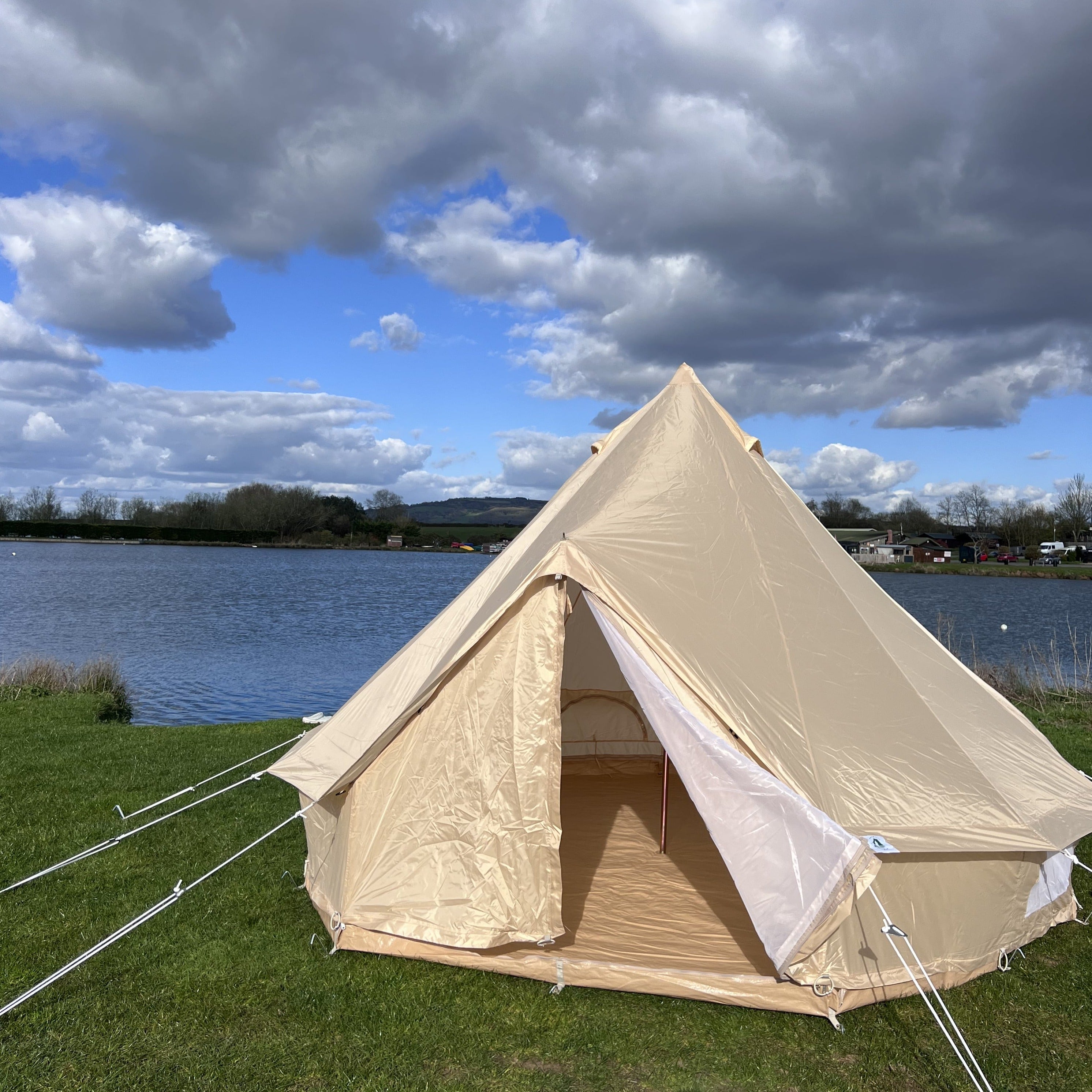 4M Bell Tent Ultra-Light 150D Oxford (Polyester) - Bell Tent Sussex