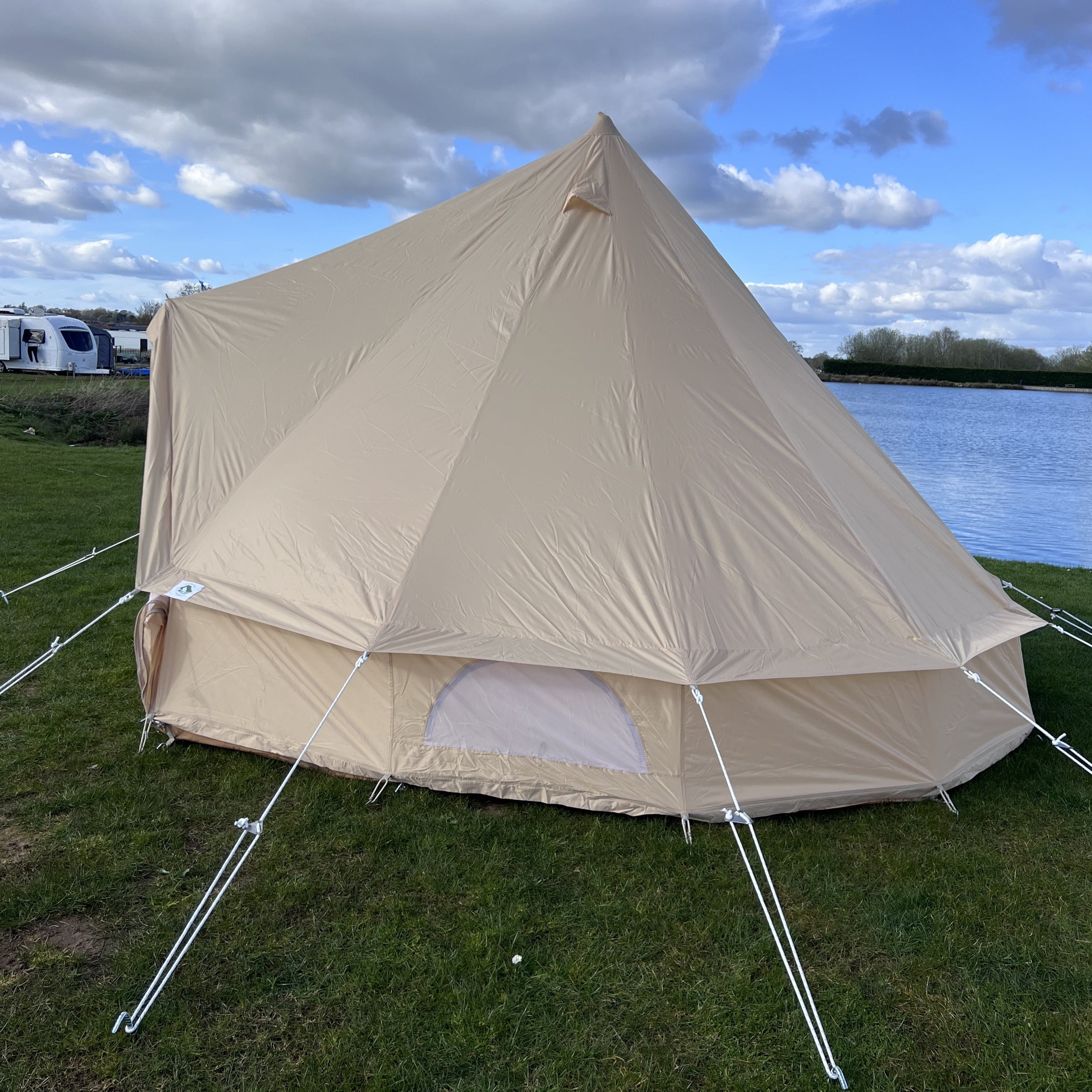 4M Bell Tent Ultra-Light 150D Oxford (Polyester) - Bell Tent Sussex