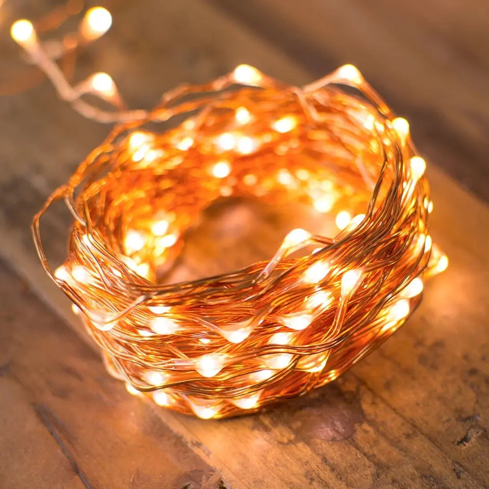 Solar Fairy String Lights X 2 - Bell Tent Sussex