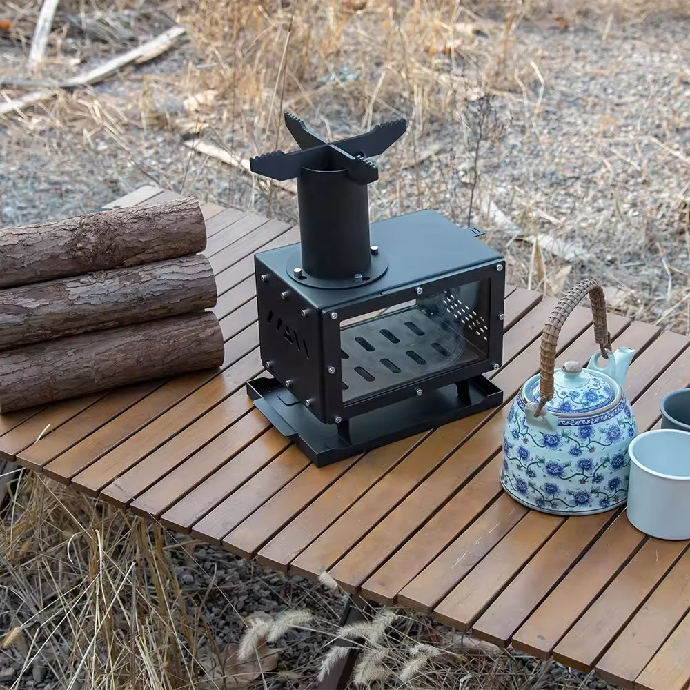 Highlander Scout Wood Stove - Bell Tent Sussex