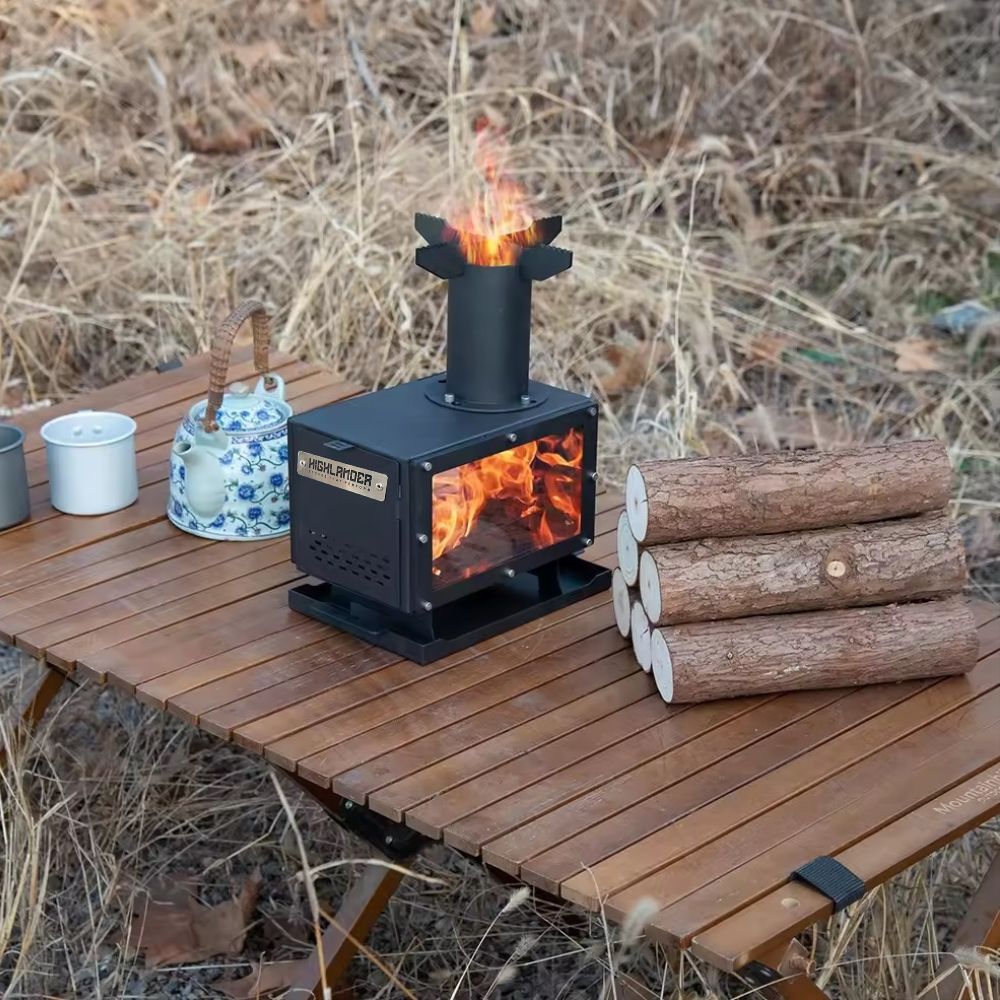 Highlander Scout Wood Stove - Bell Tent Sussex