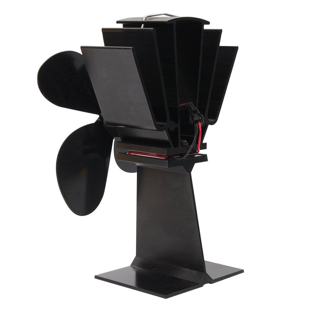Heat-Powered Wood Stove Fan - Bell Tent Sussex