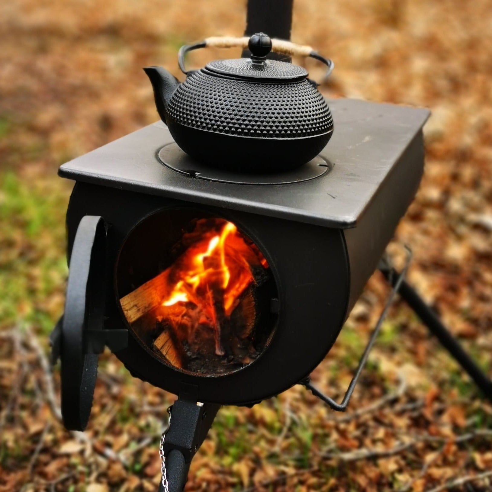 Highlander BLK Portable Stove - Bell Tent Sussex