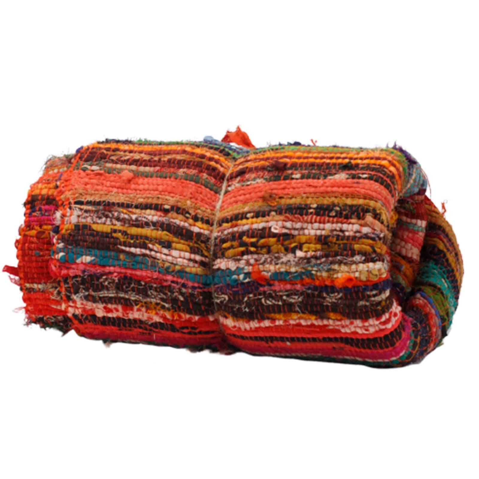 Indian Rag Rugs - Bell Tent Sussex