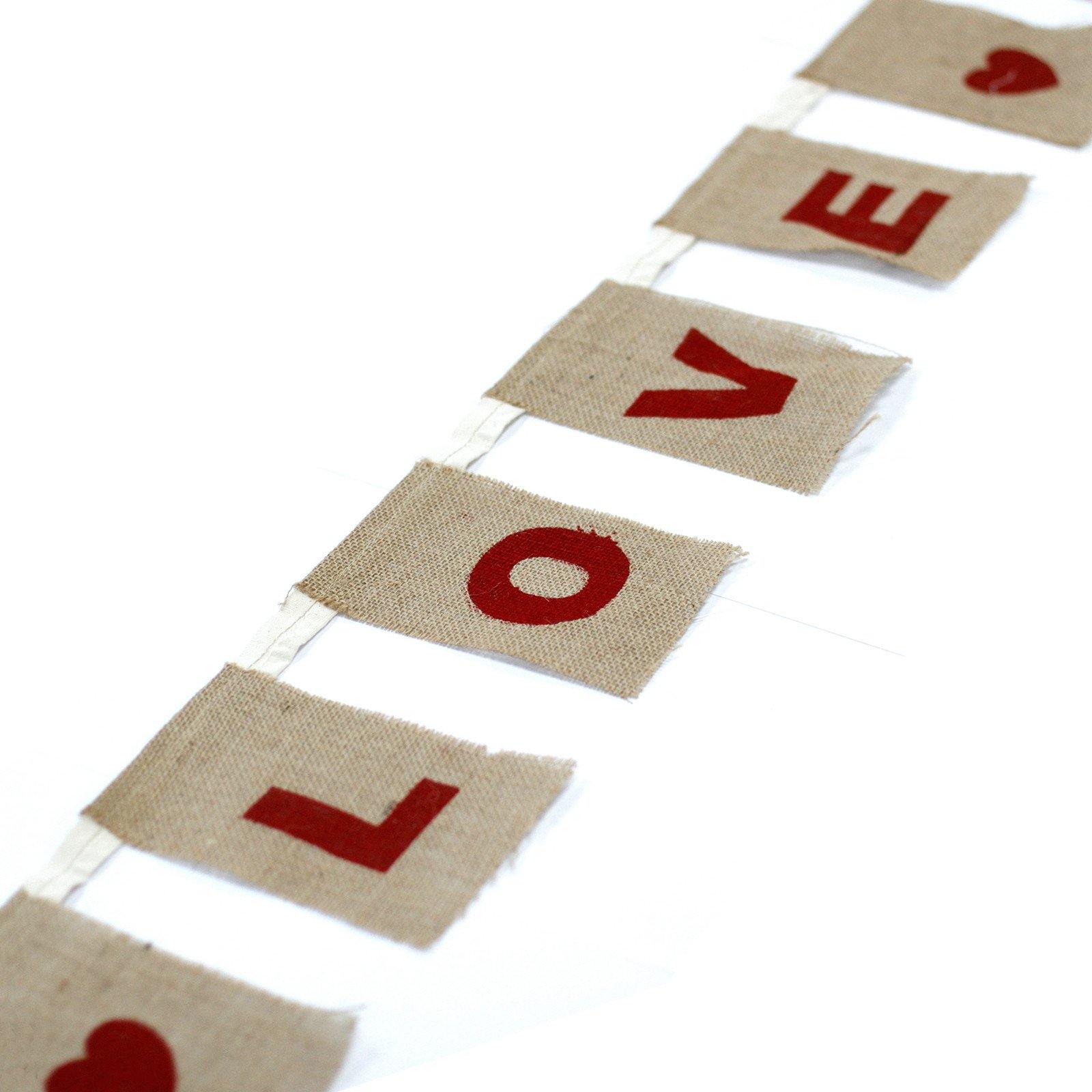 Bunting - Text - Bell Tent Sussex