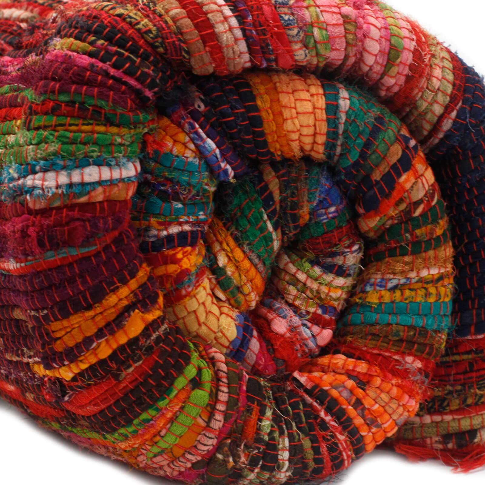 Indian Rag Rugs - Bell Tent Sussex