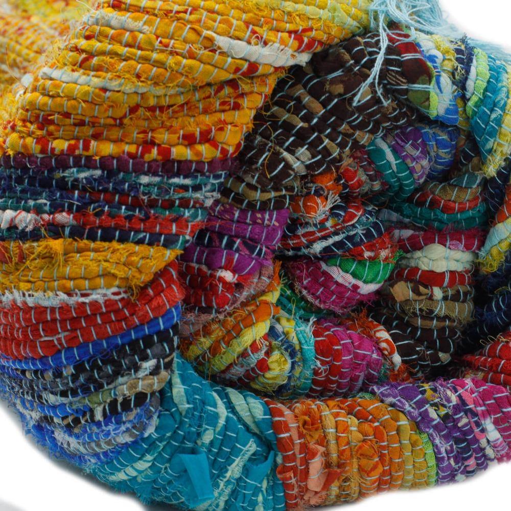 Indian Rag Rugs - Bell Tent Sussex