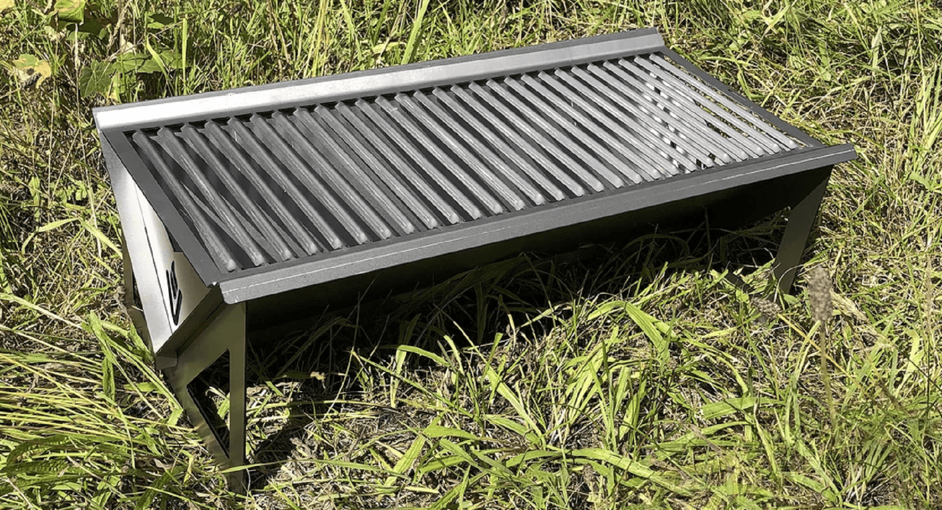BBQ Grill Fire Pit (Portable & Flat Pack) - Bell Tent Sussex