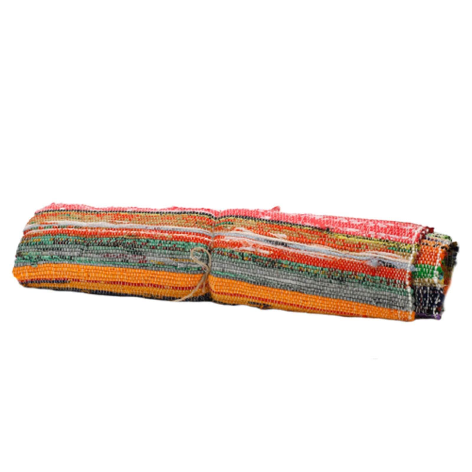 Indian Rag Rugs - Bell Tent Sussex