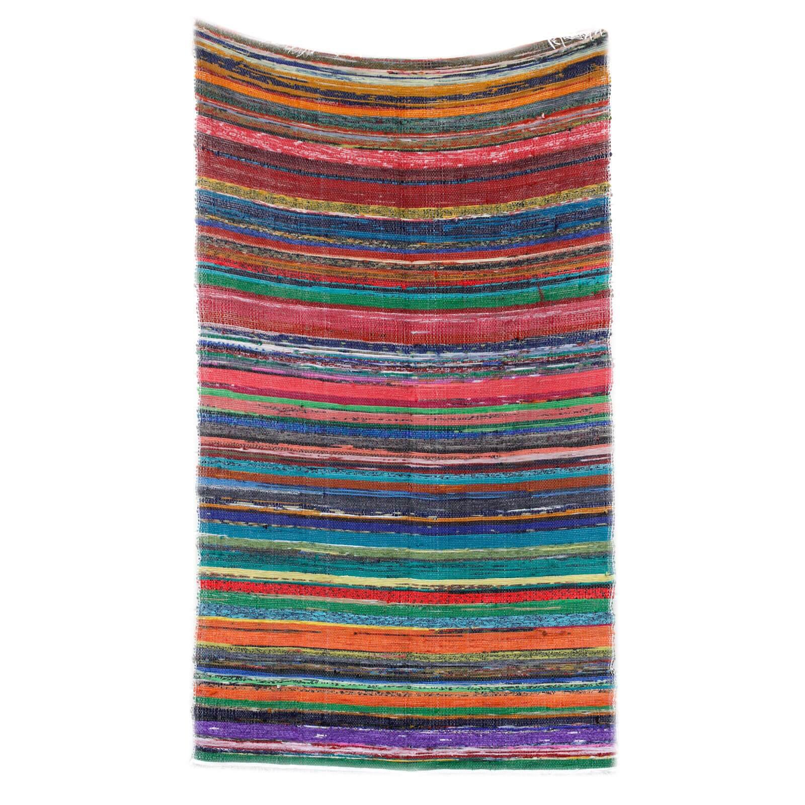 Indian Rag Rugs - Bell Tent Sussex