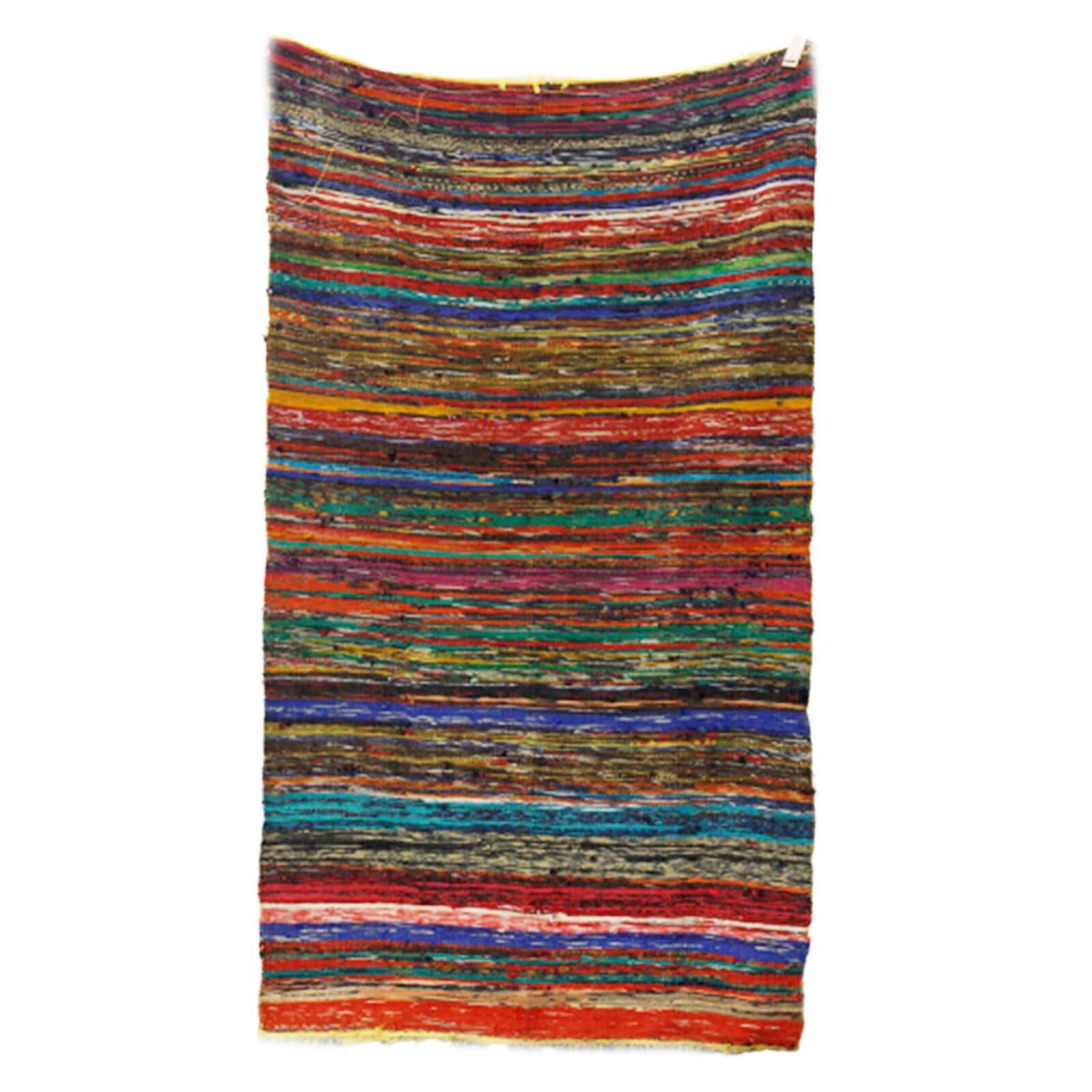 Indian Rag Rugs - Bell Tent Sussex
