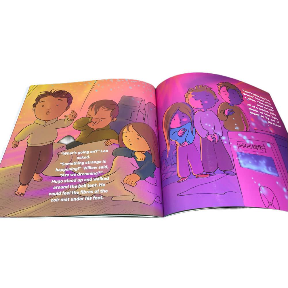 Bell Tent Story Book - The Land Of The Glowing Flowers - Bell Tent Sussex
