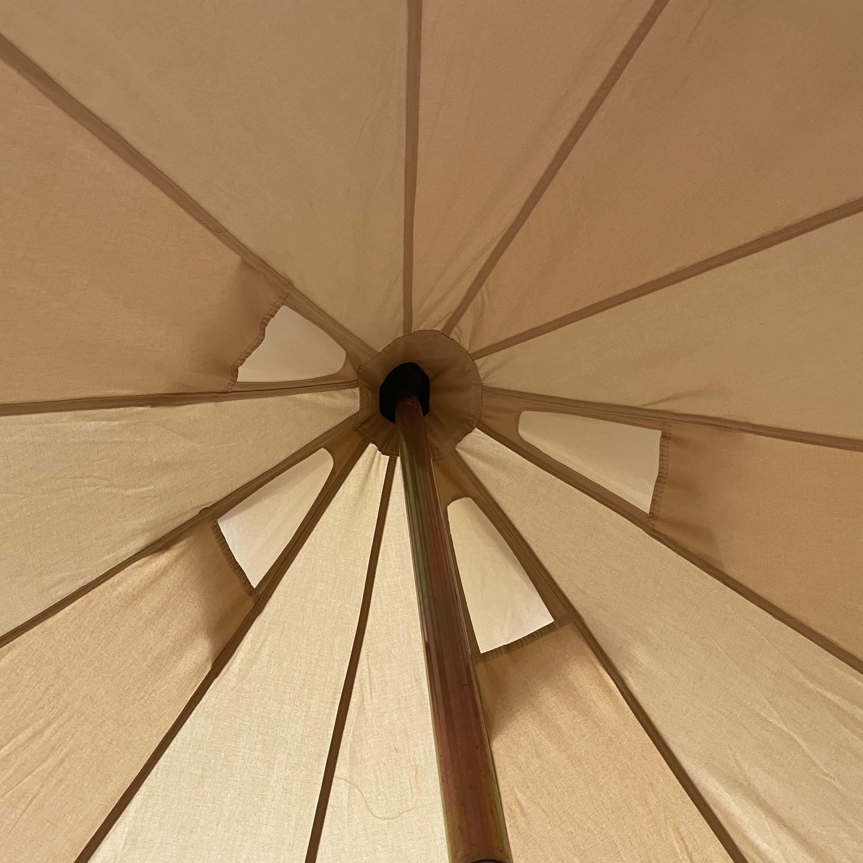 5m Bell Tent - Polycotton Canvas - Bell Tent Sussex