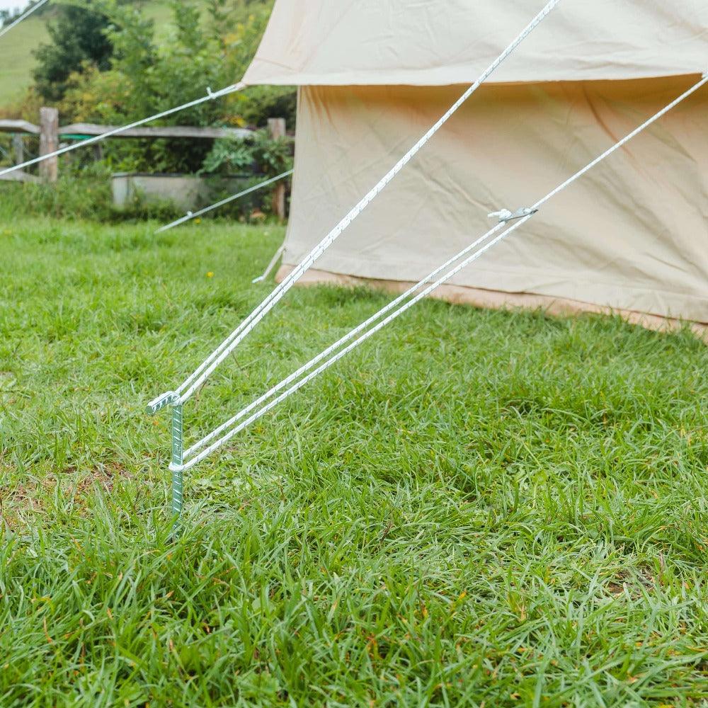 Emperor Tents - Fireproof With Stove Hole & Flap - Bell Tent Sussex