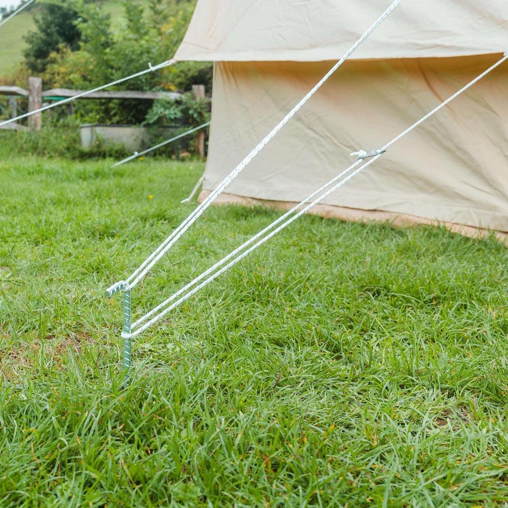 Emperor Tents - Fireproof With Stove Hole &amp; Flap - Bell Tent Sussex