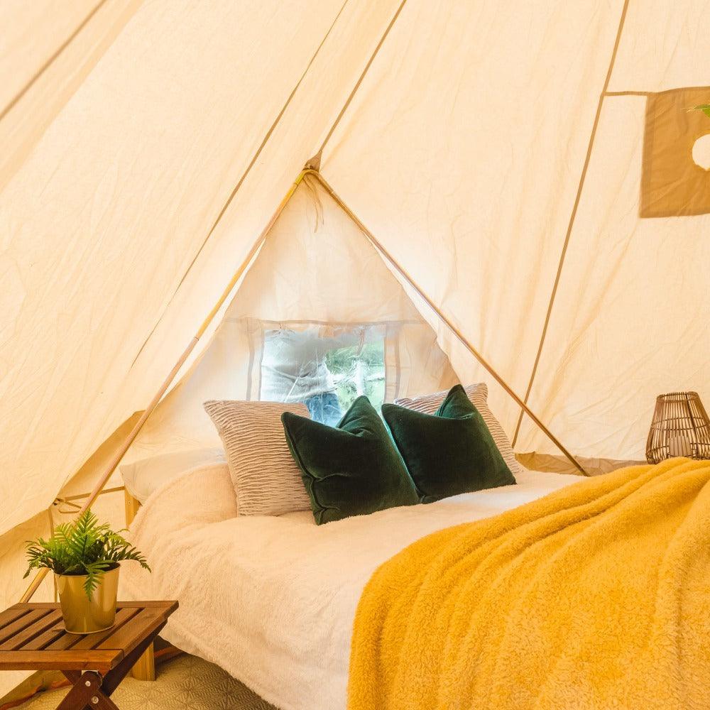 Emperor Tents - Fireproof With Stove Hole & Flap - Bell Tent Sussex