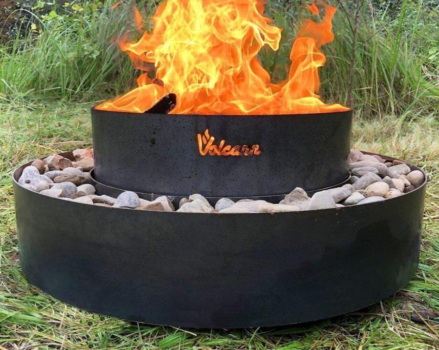 Steel Fire Pit - Bell Tent Sussex