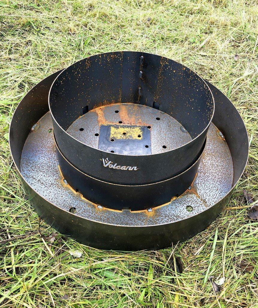 Steel Fire Pit - Bell Tent Sussex
