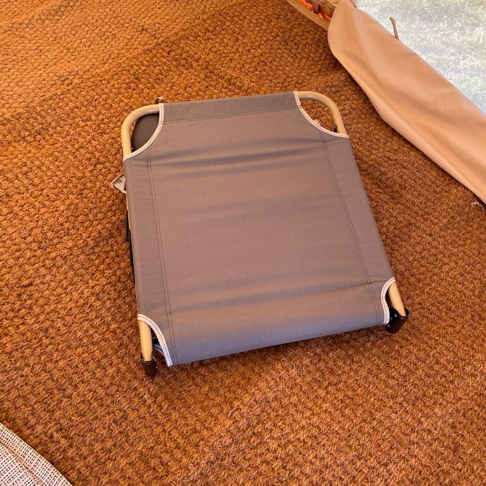 Folding Camp Bed & Sunbed - Bell Tent Sussex