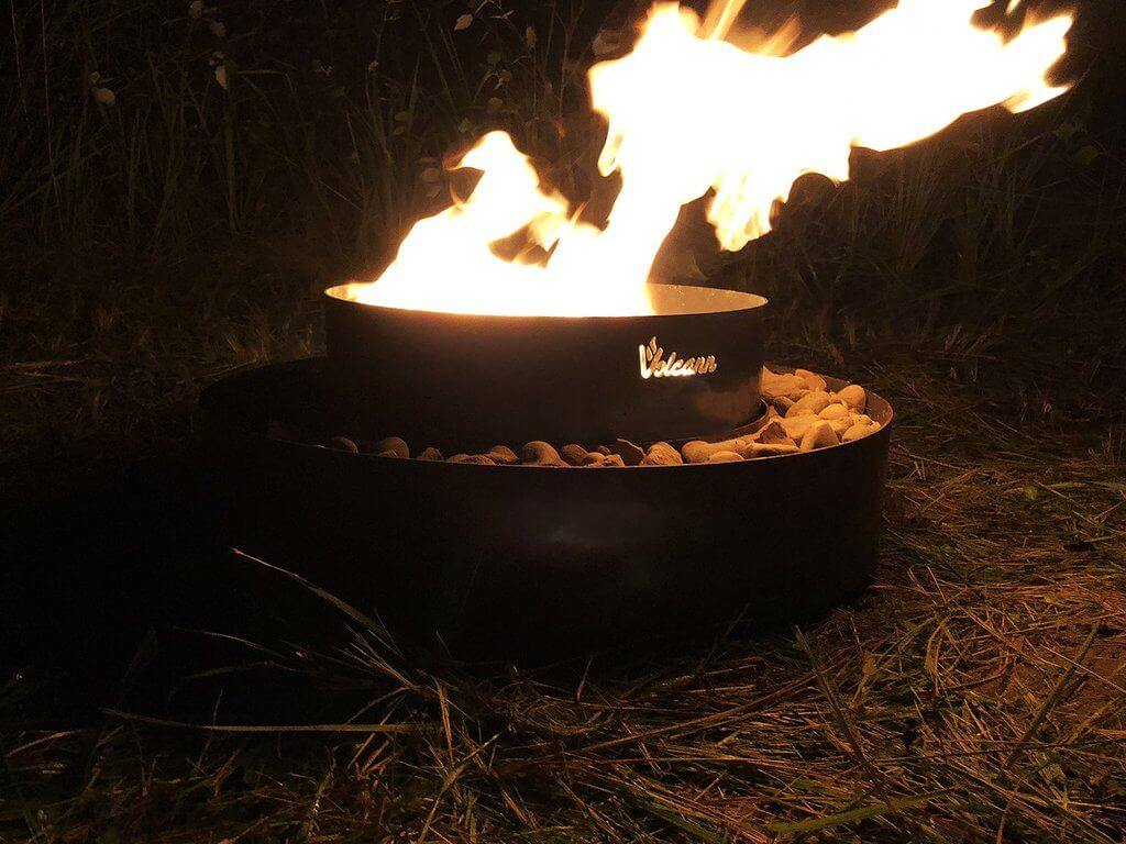 Steel Fire Pit - Bell Tent Sussex