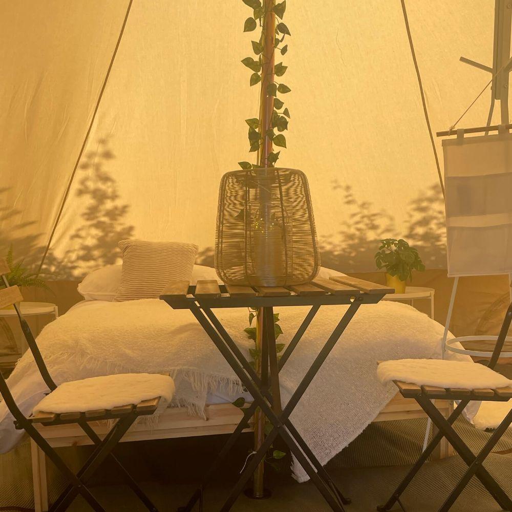 Poly Propylene Mat Grey - Fire Retardant - Bell Tent Sussex