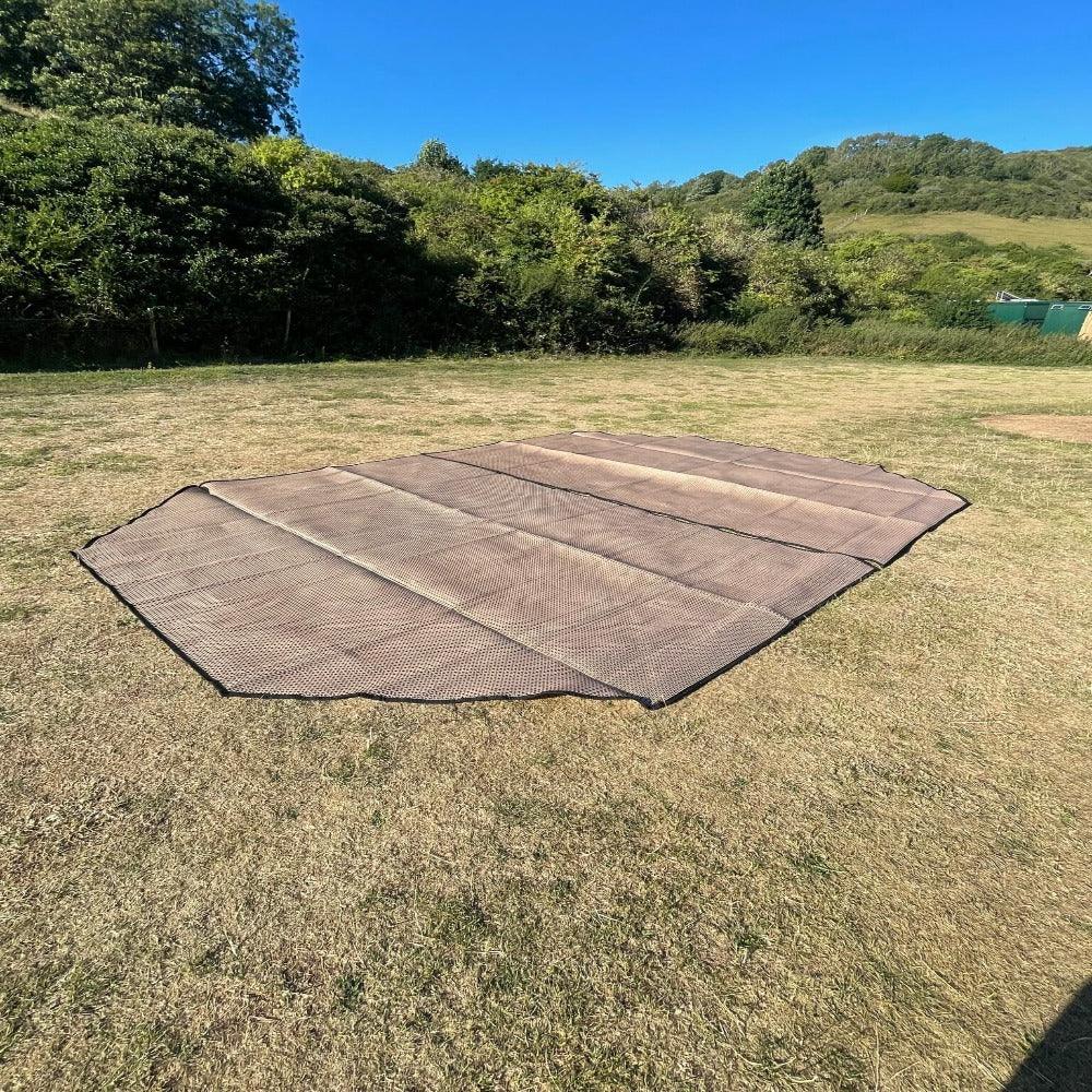 Emperor Tent Flooring Poly Propylene - Fire Retardant - Bell Tent Sussex