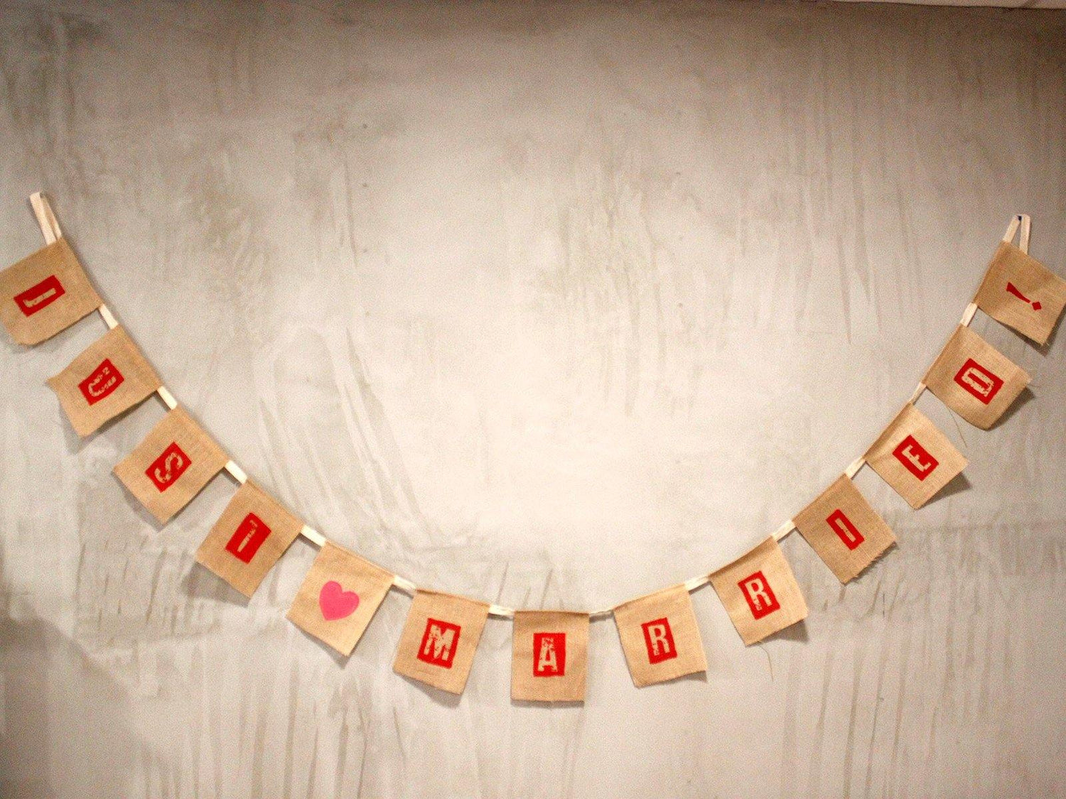 Bunting - Text - Bell Tent Sussex