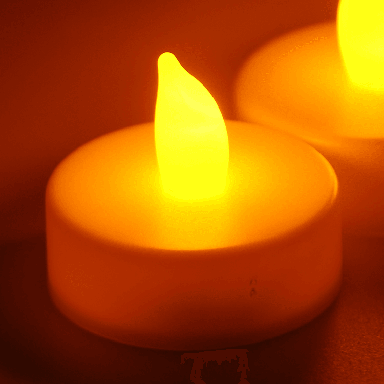 LED Tea Lights For Chandelier - Pack of 24 - Bell Tent Sussex