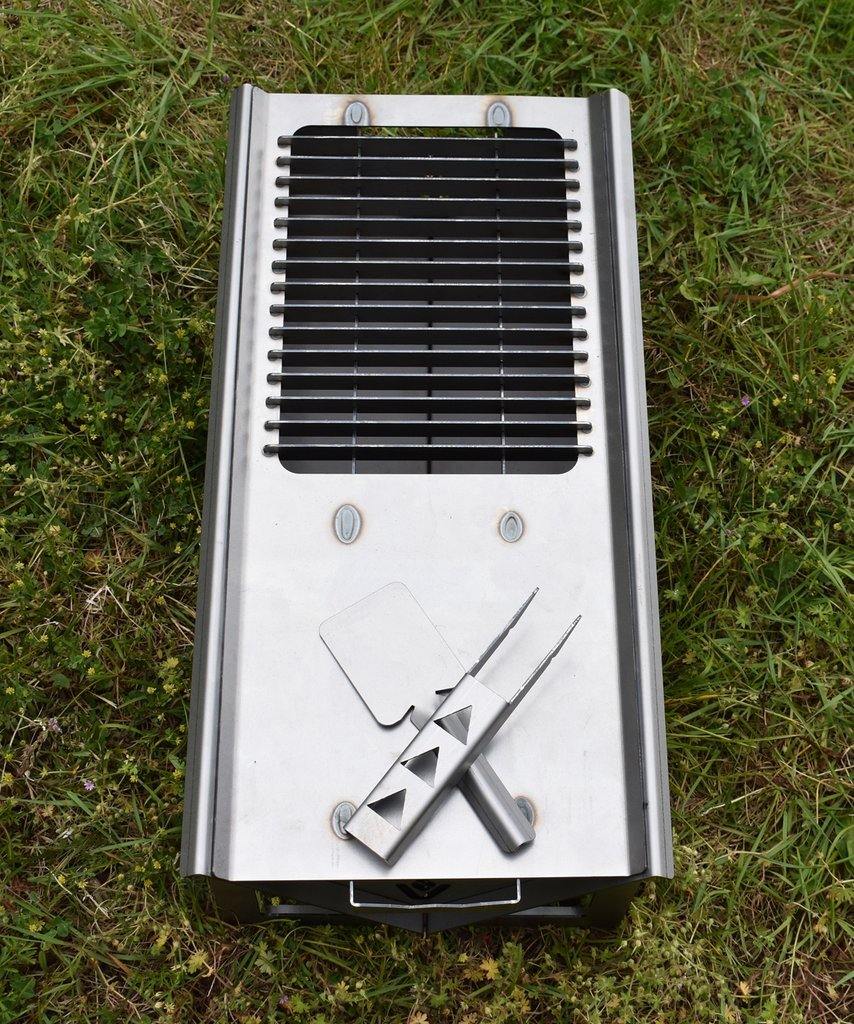 Fire Pit & BBQ (Portable & Flat Pack) - Bell Tent Sussex