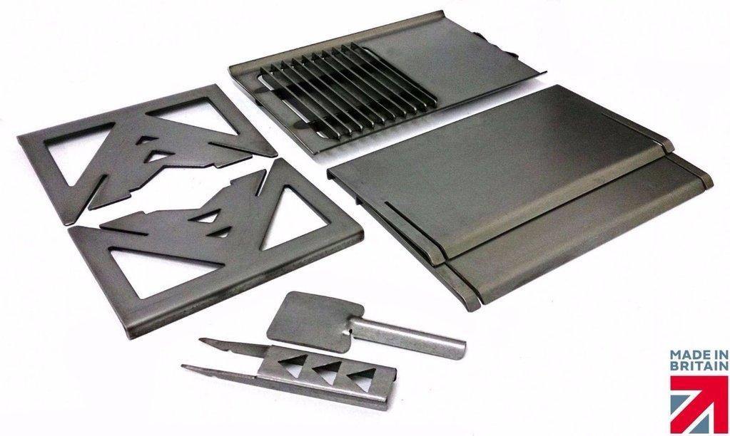 Fire Pit & BBQ (Portable & Flat Pack) - Bell Tent Sussex