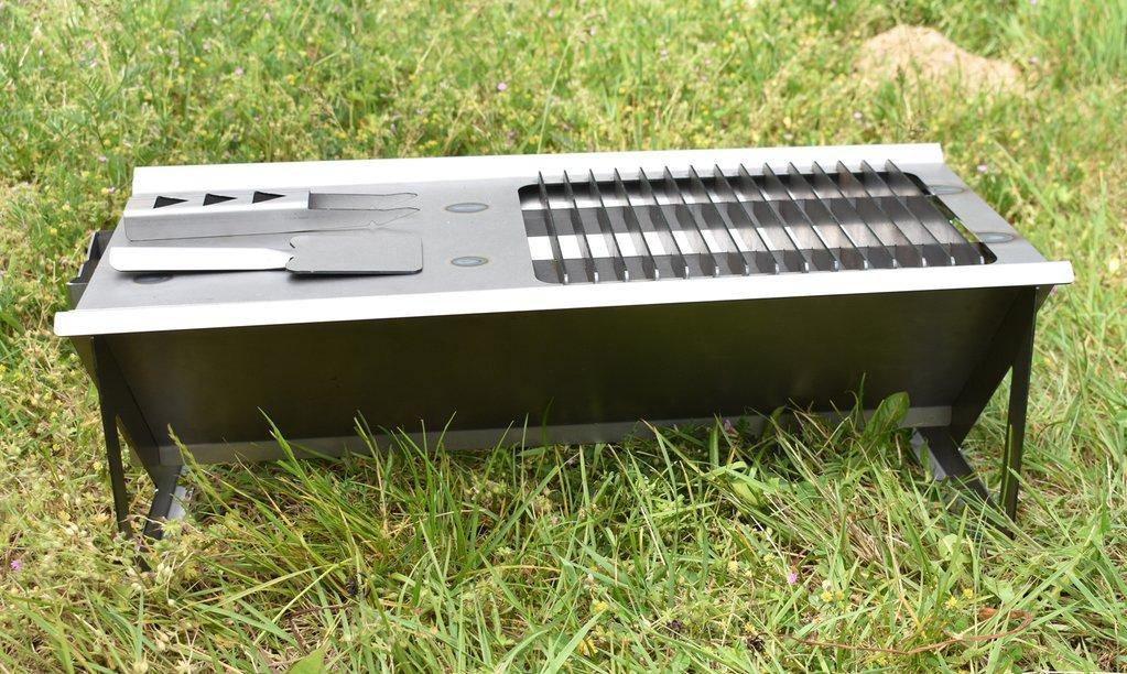 Fire Pit & BBQ (Portable & Flat Pack) - Bell Tent Sussex