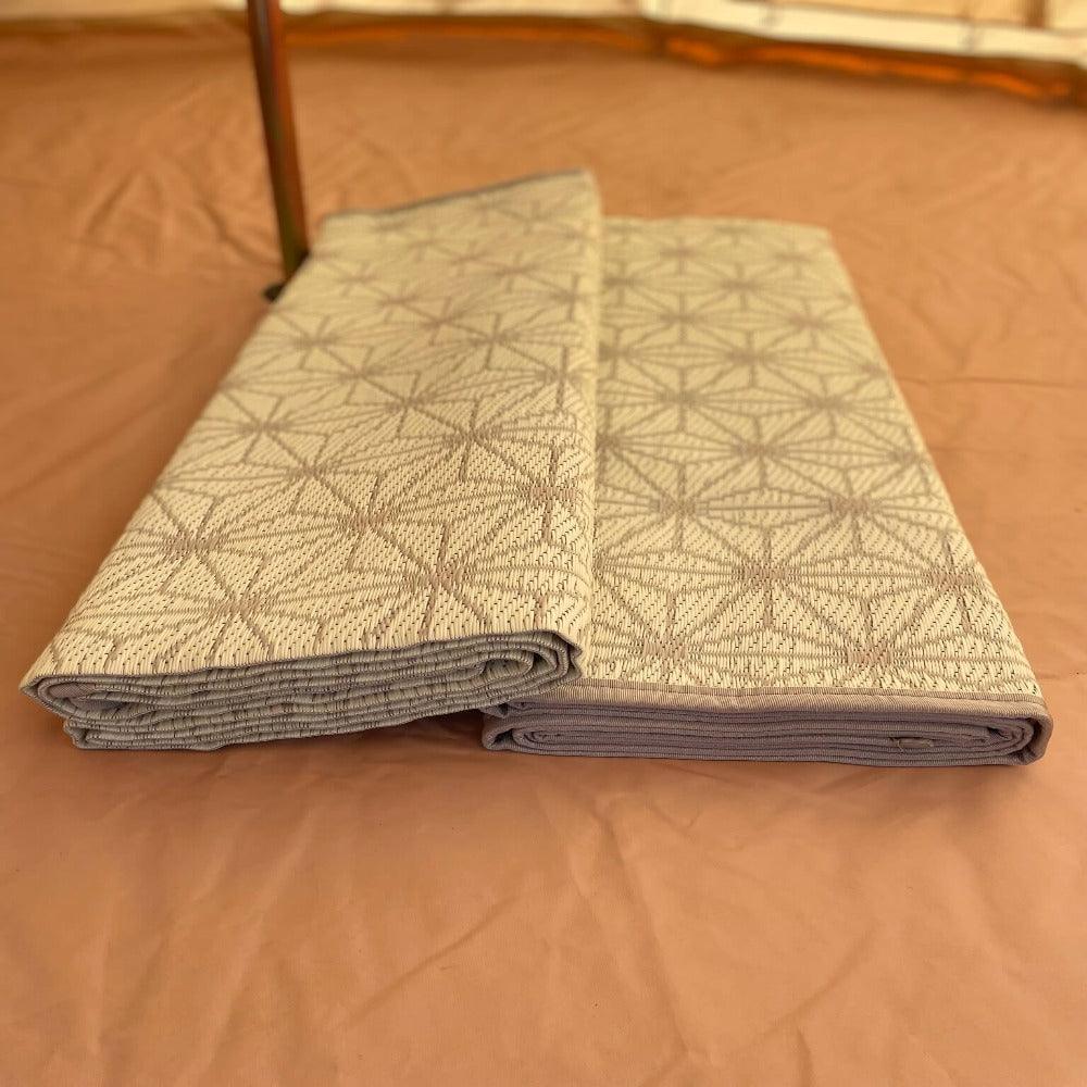Poly Propylene Mat Cream - Fire Retardant - Bell Tent Sussex